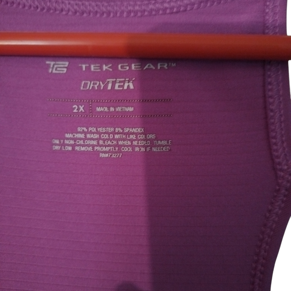 Purple Women's Tank Top - Picture 3 of 3